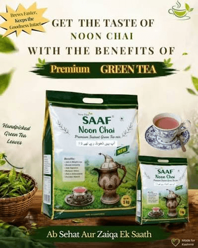 Saaf Noon Chai tea pack by Inaam Tea